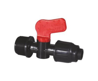 Кран для капельного полива 16 x 1/2" НР (Poliext 07310010)